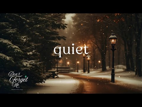 Quiet Night🌲 ❄️ | Peaceful Ambient Music for Sleep, Meditation & Relaxation