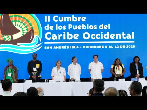 II Cumbre de los Pueblos del Caribe Occidental en San Andrés