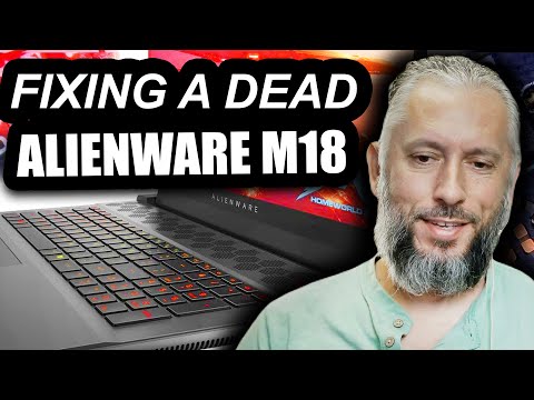 Fixing a Dead Alienware M18 R1 Laptop. A Signature Failure that Dell won't talk about.
