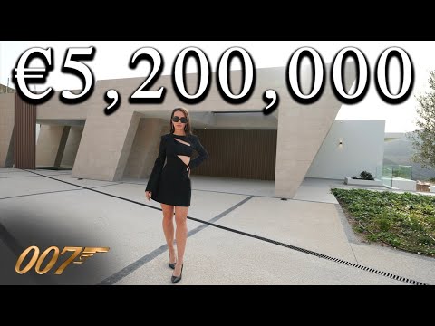 Inside €5,200,000 FUTURISTIC 'James Bond House' !