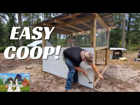 We Built The Perfect Chicken Coop! DIY