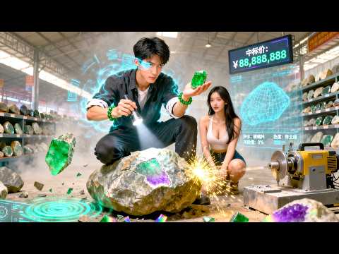 前世仇人看著我被美女環繞，笑我只懂享樂？直到我隨手點中那塊無人問津的廢料，開出天價翡翠！我的仇人每個都害怕得跪地求饒！#短劇 #系統 #重生 #爽文 #打臉 #逆襲 #復仇 #美女 #drama