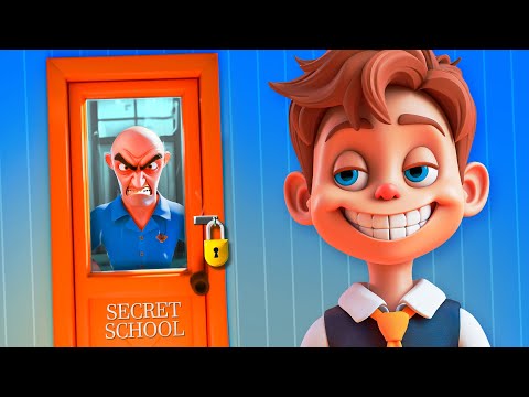 I Made My TEACHER Go Insane in SECRET SCHOOL!