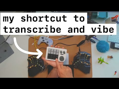Transcribe and vibe thanks to programmable keyboards