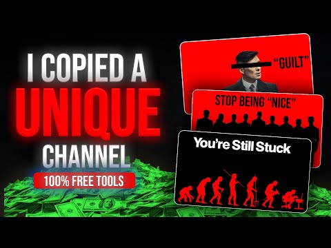 I CLONED a Unique YouTube Channel With 100% Free Tools | YouTube Automation