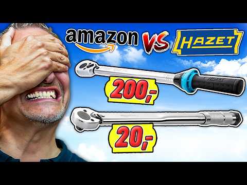 HAZET vs AMAZON - WAS IST DER BESTE DREHMOMENTSCHLÜSSEL? | WERKZEUG NEWS 330