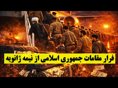 فرار مقامات جمهوری اسلامی از نیمه ژانویه