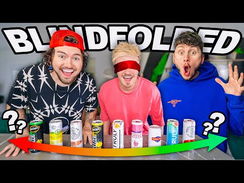 Best Friends Try Blind Seltzer Taste Test! w/ Jc Caylen & David Alvareeezy