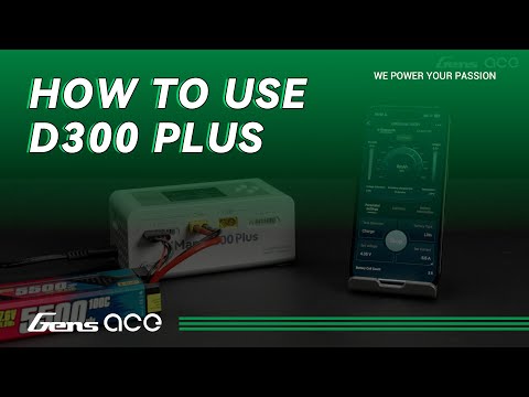 How to Use the Gens Ace D300 Plus Charger | Step-by-Step Charging Guide for RC Batteries