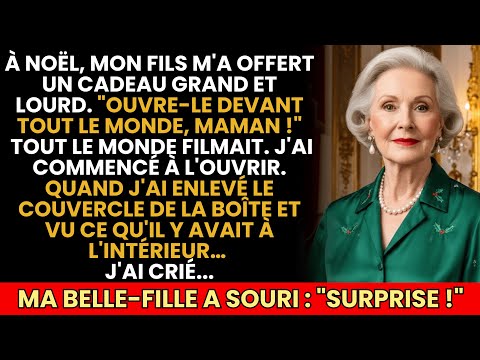 À Noël, Mon Fils M'offrit Un Cadeau "Ouvre Devant Tout Le Monde" Quand J'ai Vu J'ai Hurlé Désespérée