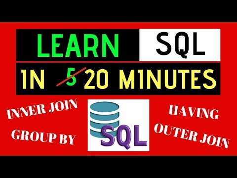 Master SQL like a Pro in 20 Minutes