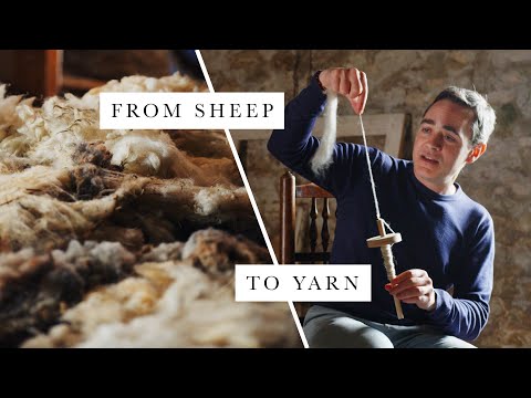 Use these simple ANCIENT techniques to make your own yarn!