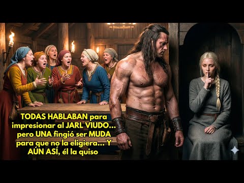 El JARL VIUDO necesitaba madre para sus 5 HIJOS… pero UNA fingió ser MUDA para que no la eligiera…