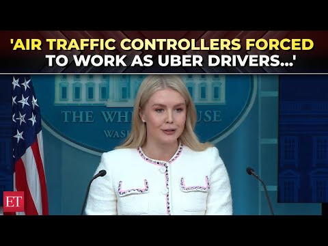 '13,000 Air traffic controllers forced to work as Uber drivers amid shutdown', says Karoline Leavitt