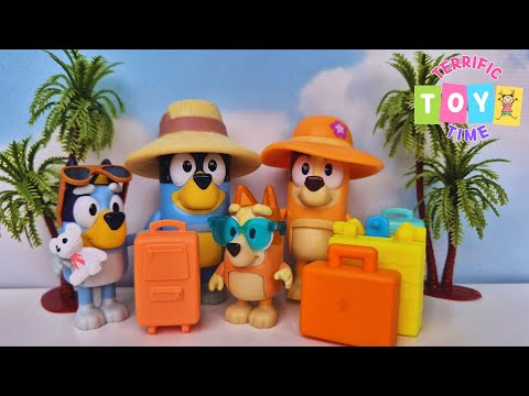 Bluey Summer Vacation Compilation! Beach, Pool and Ocean Adventures - bluey toys