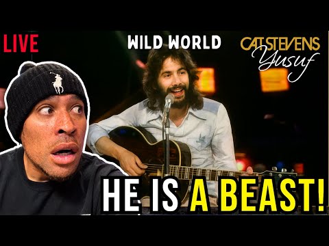 Rapper FIRST time REACTION to Yusuf / Cat Stevens - Wild World LIVE 1971! OH MY...