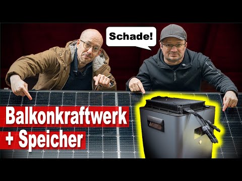 DAS müssen Balkonkraftwerk Speicher können!