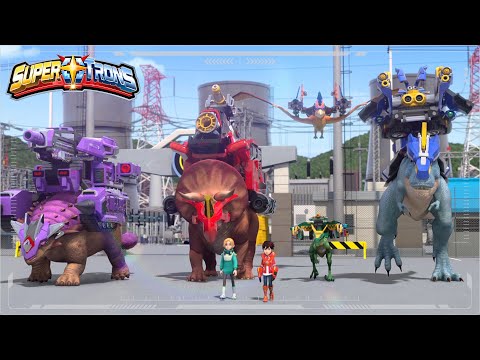 Supertrons Full Episode | Preview 01~02 | Epic Dino Action & Friendship│animation│Dinosaur