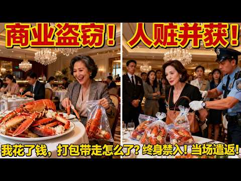 我花了钱，打包带走怎么了？北京大妈团悉尼顶级自助餐厅疯狂扫荡龙虾帝王蟹，用保鲜袋偷偷打包！警察当场搜查，以商业盗窃罪逮捕，全团签证当场取消+终身禁入澳洲！