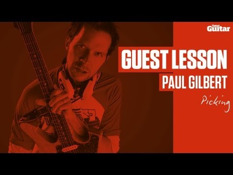 Paul Gilbert Guest Lesson - Picking (TG236)