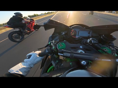 NINJA H2R TOP SPEED TEST