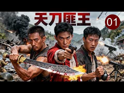 【超好看抗日剧】天刀匪王 01 | 湘西苗刀传人下山抗日,三兄弟合体斩杀日寇,一血国耻!