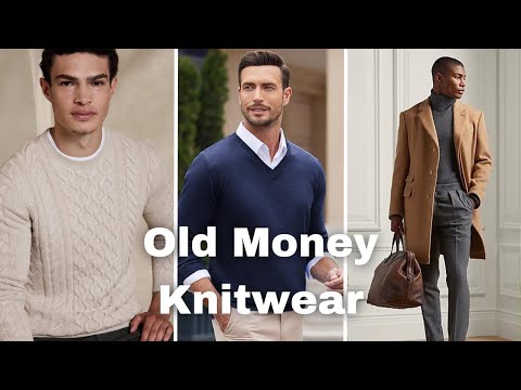 Men's Sweaters For Old Money Aesthetic - Six Fall Style Essentials You Need