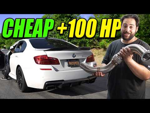 DIRT CHEAP 600HP V8 BMW Gets STRAIGHT PIPED and DANGEROUS Tune