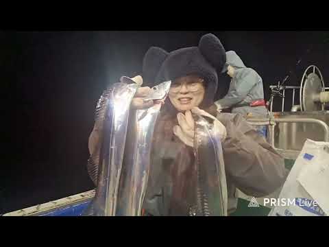 통영친구야가자호 12월 18일 대갈치낚시