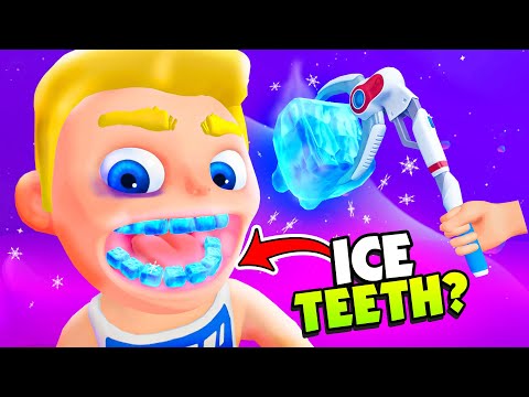 Giving a Human ICE CUBE TEETH In VR! - (VR Dentist Sim)