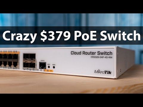 MikroTik CRS328-24P-4S+RM Video Review
