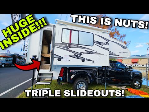 INSANE! Truck Camper that is bigger than many Travel Trailer RVs! Host Yukon 11.6
