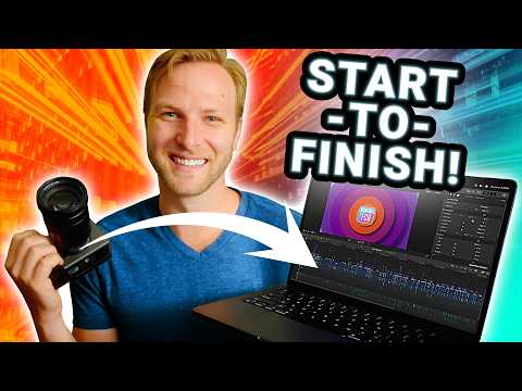 Editing a Full Video in Final Cut Pro (entire workflow)