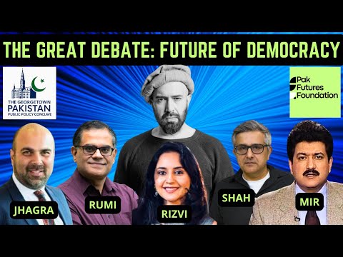 The Great Debate on the Future of Democracy at Georgetown University