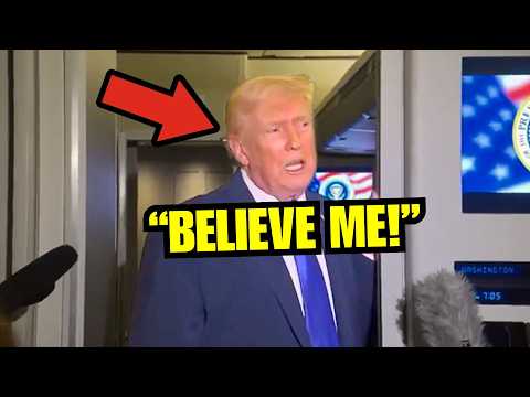 Look how TERRIFIED Trump is...