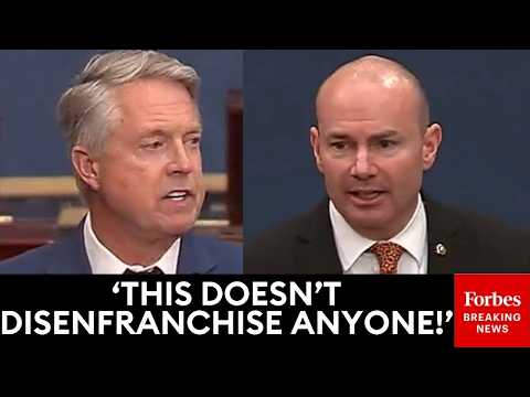 WATCH: Mike Lee And Roger Marshall Go On Marathon Speech Defending SAVE America Act Ahead Of Debate