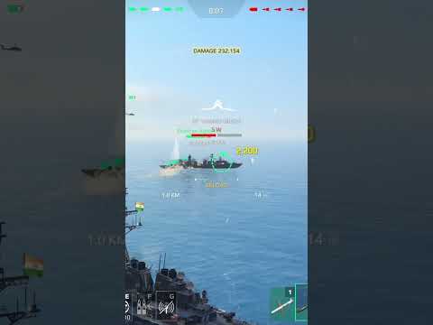 INSANE near over Comeback in Modern Warships! #Shorts #ModernWarships  #navalwarfare #battledrift