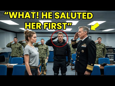 The SEAL Made a Joke Asking Her Rank — Then the Base Commander Saluted Her First