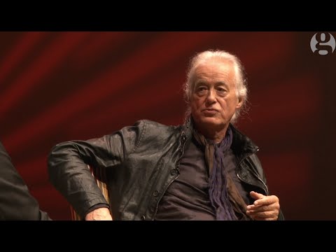 Jimmy Page on guitars, Live Aid and Robert Plant | Guardian Live