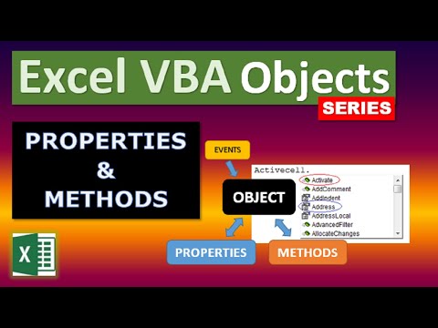 Excel VBA Objects: Properties and Methods