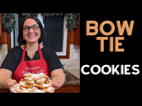 Bow Tie Cookies | Wandies | Christmas Angel Wings | Bugie