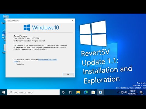 RevertSV: Update 1.1/25H1: Installation and Exploration