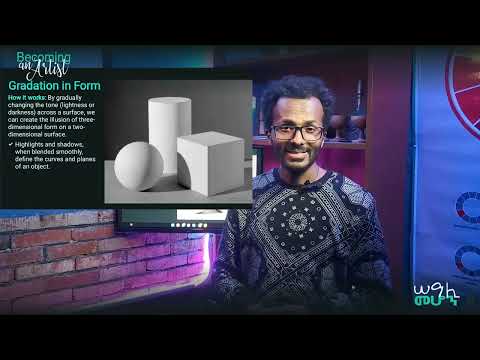 8 Weeks Program - Gradation in Form & Color - Week 4 day 1