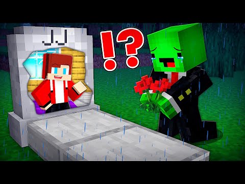 R.I.P. JJ - Sad Story in Minecraft Challenge - Maizen