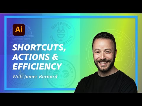 Learn Shortcuts, Actions, and Efficiency in Adobe Illustrator