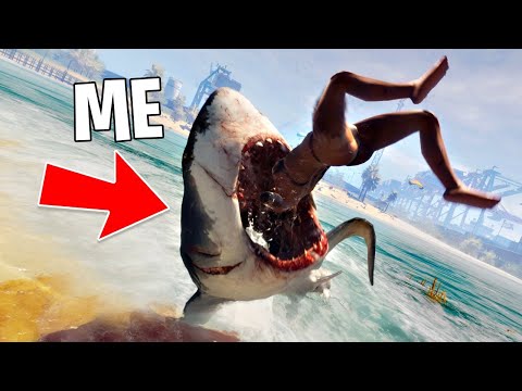 PLAY AS A KILLER SHARK!! (Maneater, Part 1)