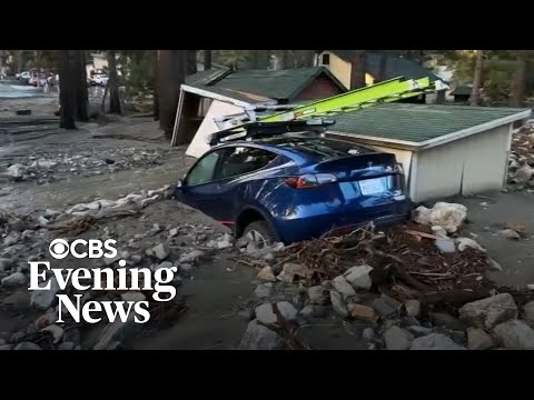 Rescues underway as historic storms unleash flooding, mudslides across California