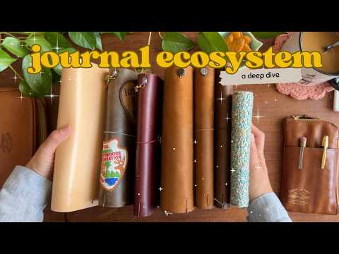 💫 how I use my journals and why | hobonichi, traveler’s notebook | my journal ecosystem 2025 🌿