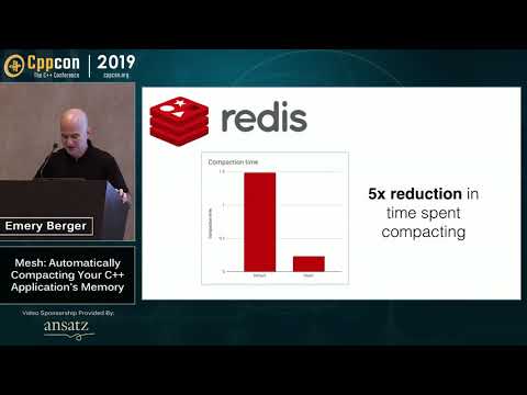 CppCon 2019: Emery Berger “Mesh: Automatically Compacting Your C++ Application's Memory”