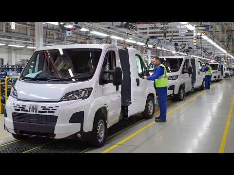Inside Massive Italian Factory Shipping Vans With Unusual Technique